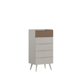 Hanah Home Milano 5 Cómoda de Visón con 5 Cajones